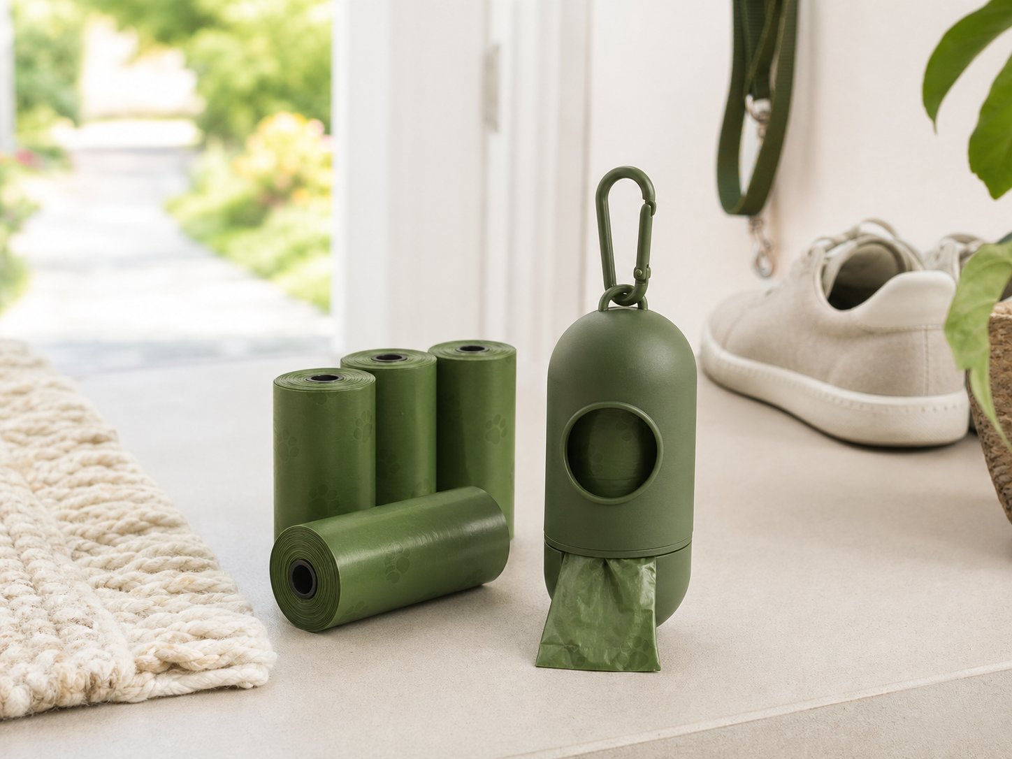 Illustrative dog waste bag rolls product reference